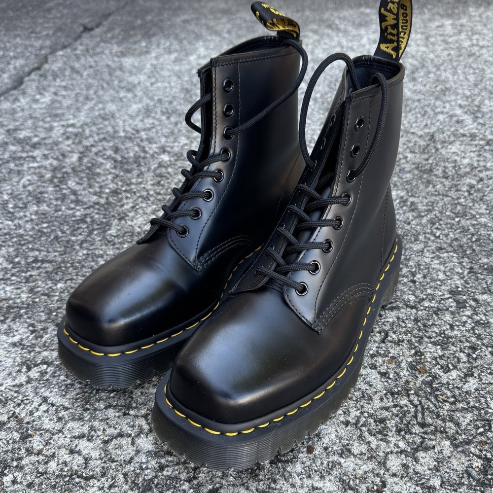Doc Martens‎ 1460 Bex Smooth Leather Square Toe Boot Men's 8, Women's 9 NWOB